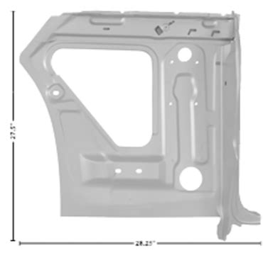 1967 impala sheet metal|chevy impala radiator parts.